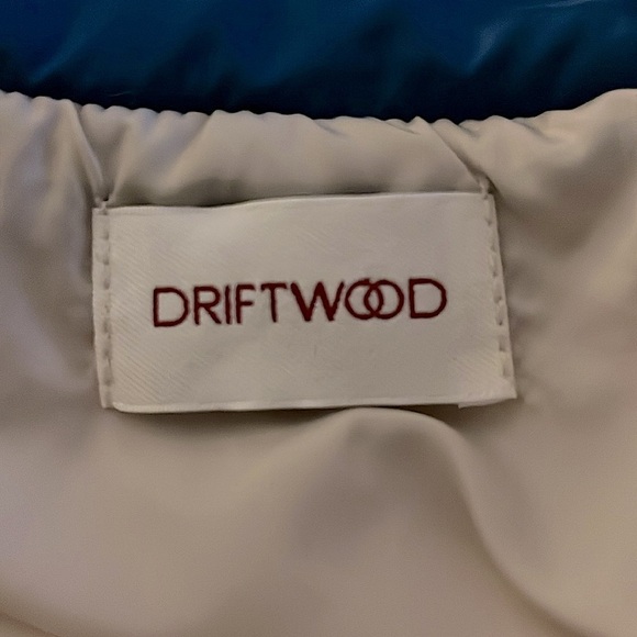 Sundance Catalog By Driftwood Sherpa “Bixby  Bandana Jacket” blue & cream 💙💛 - Picture 12 of 12